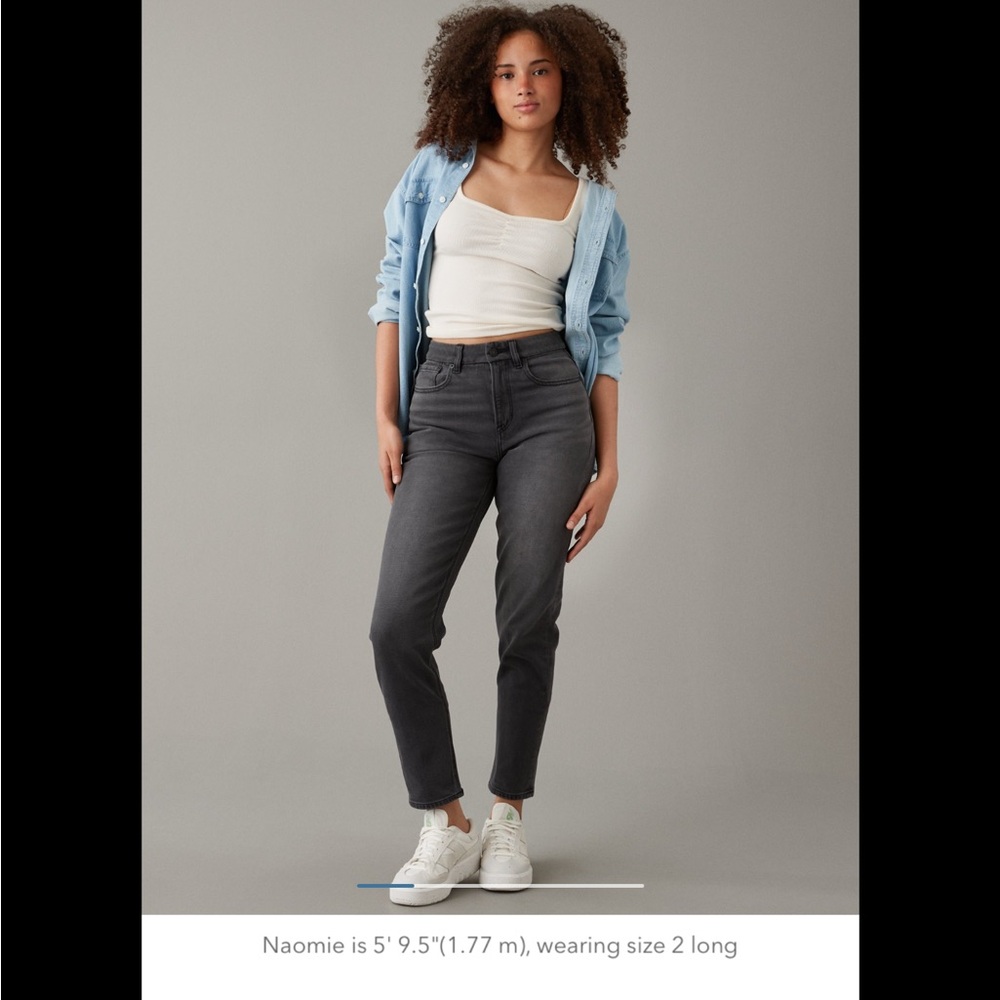 AE Curvy Mom Jeans